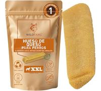 Wildfang® Masticables de Yak, XXL (Aprox. 206 g) para Perros de más de 45 kg - Barrita Dental, Dureza Tipo Queso del Himalaya, Barritas de Queso Tipo Churpi, Premios para Perros, Pack de 1