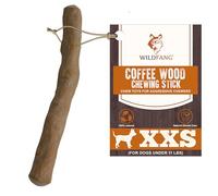 Wildfang® Palo de Cafe para Perro - Alternativa a los Huesos - Juguetes para Cachorros - Masticar - masticable Natural para Perros (1 Unidad (Paquete de 1), XXS (Perros de Menos de 5 kg))