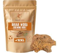 Wildfang® Raíz Masticable de Brezo XXL - Mordedor de Madera, Juguetes para Perros Agresivos, Sin Olor, para Dentición y Salud Dental, Encías Saludables, para Perros +60 kg, Paquete de 1