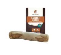 Wildfang® Raíz masticable de Madera de café con Aceite de salmón para tu Perro, Juguete para Perros, Hueso de Madera, Juguete masticable, Varilla masticable Duradera y Natural para tu Perro (S)