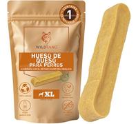 Wildfang® Snacks duros de queso para perros XL aprox 140g para perros de hasta 45 kg - mordedor perro tipo Churpi, palito masticable duro estilo churpi perro himalaya, premios para cachorros, 1 unidad