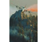Wildfire Airtanker Operations Journal: A Lined Aviation-Inspired Fire Season Notebook