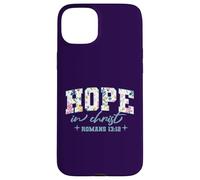 Wildflower Bible Verse Christian Collection. Hope Carcasa para iPhone 15 Plus