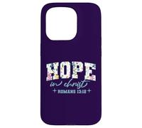 Wildflower Bible Verse Christian Collection. Hope Carcasa para iPhone 15 Pro