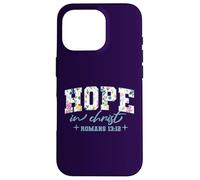 Wildflower Bible Verse Christian Collection. Hope Carcasa para iPhone 16 Pro