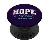 Wildflower Bible Verse Christian Collection. Hope PopSockets PopGrip Adhesivo