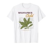 Wildflower Child - El optimismo huele Bien (gráfico de Flores) Camiseta
