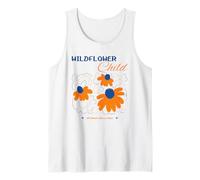 Wildflower Child - El optimismo huele Bien (gráfico de Flores) Camiseta sin Mangas