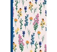 Wildflower Dreams A Daily Journal: Embrace Your Journey & Bloom great for Women, Teens, Work, and School - 120 ruled pages 7"x10"