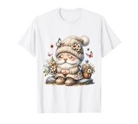 Wildflower GNOME For Women Cute Butterfly Decor For Summer Camiseta