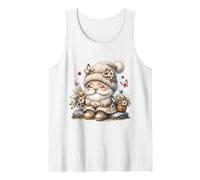 Wildflower GNOME For Women Cute Butterfly Decor For Summer Camiseta sin Mangas