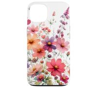 Wildflower Meadow Autumn Floral Cottagecore Garden Style Carcasa para iPhone 13