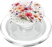 Wildflower Meadow Autumn Floral Cottagecore Garden Style PopSockets PopGrip para MagSafe