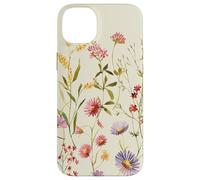 Wildflower Meadow Botanical Illustration, Vintage Floral Na Carcasa para iPhone 14 Plus