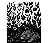 Wildflower Meadow Notebook - Illustrated Nature-Themed Lined Writing Book: A Charming Botanical Design with Cute Woodland Details for Everyday Notes and Creative Writing