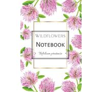 Wildflower Notebook, Trifolium pratense - Red Clover: Aesthetic Grid Journal Inspired by Nature’s Wild Beauty