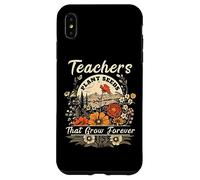 Wildflower Teacher Shirts Women Teachers Plant Seeds Forever Carcasa para iPhone XS Max