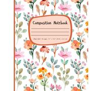 Wildflower Whimsy: Cute Floral Notebook, College Ruled, 150 Pages: Aesthetic College-Ruled Notebook for Writing, Planning, and Dreaming