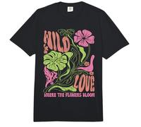 Wildflower Wild Love Donde Las Flores florecen Boho Floral Comfort Colors Adult Heavyweight T-Shirt