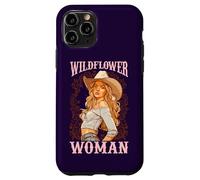 Wildflower Woman Country Woman Cita Country Cowgirl Western Carcasa para iPhone 11 Pro