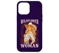Wildflower Woman Country Woman Cita Country Cowgirl Western Carcasa para iPhone 12 Pro MAX