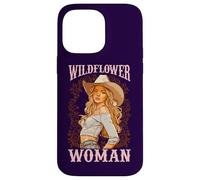 Wildflower Woman Country Woman Cita Country Cowgirl Western Carcasa para iPhone 14 Pro MAX