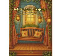 Wildflowers & Teacups: A Coloring Escape into Cozy Cottages, Wildflowers, and Woodland Friends