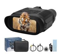 WILDGAMEPLUS Binoculares de visión Nocturna Digital para una Oscuridad Total, Gafas de visión Nocturna por Infrarrojos para Caza, Espionaje y vigilancia, Tarjeta SD de 32 GB incluida WG-NV400B