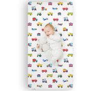 Wildkin 100% algodón Hoja Equipada Cuna, A Partir Super Suave y Transpirable Material de algodón, diseños llamativos coordinar con Otros habitación de la decoración, de Oliva Diseño Niños