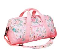 Wildkin Bolsa de viaje para niñas, tamaño de mano, ideal para la escuela y fiestas de pijamas, Acuarela floral, 18 x 9 x 9 inches, Escuela