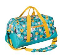 Wildkin Bolsa de viaje para niñas, tamaño de mano, ideal para la escuela y fiestas de pijamas, Animales de fiesta, 18 x 9 x 9 inches, Estampado animal