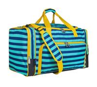 Wildkin Bolso de lona suave para niñas y niños, Rayas azules, Talla única, Bolsa de lona suave para niños