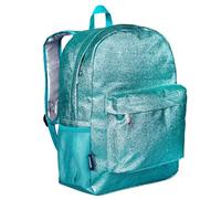 Wildkin Mochila infantil de 16 pulgadas, duradera, acolchada y espaciosa para niños y niñas, azul Glitter, 40,64 cm, Mochila de 16 pulgadas para niñas