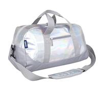 Wildkin Niños holográfica Overnighter Mochila con Cuerdas para niños y niñas, Equipaje de tamaño después de la Escuela o en la práctica de Fin de Semana o Viajes de Noche a la mañana
