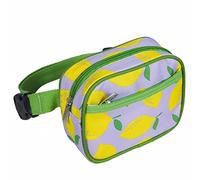 Wildkin Riñonera para niña, Limonada lila, 6.75 x 5.25 x 2.25 inches, Riñonera