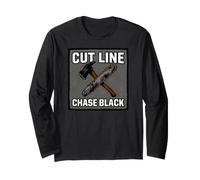 Wildland Firefighter Hotshot Cut Line Chase Black Manga Larga