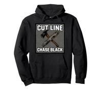 Wildland Firefighter Hotshot Cut Line Chase Black Sudadera con Capucha