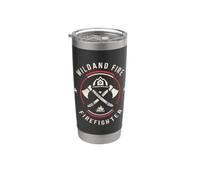 Wildland Firefighting Emblema Cita Wiland Bombero Vaso térmico de acero inoxidable de doble pared
