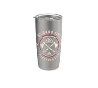 Wildland Firefighting Emblema Cita Wiland Bombero Vaso térmico de acero inoxidable de doble pared