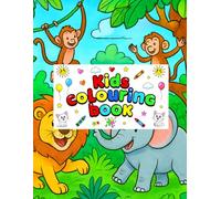 Wildlife Adventure Kids colouring book