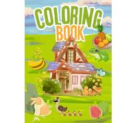 Wildlife and Fruit Coloring Book with Sayings for All Ages: Peaceful Coloring Pages with Animals and Fruits