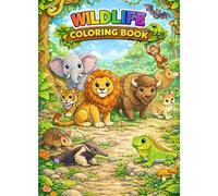 Wildlife coloring book