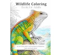 Wildlife Coloring Book for Adults - EN: An Anti-Stress Adult Coloring Book for Relaxation, Calm, & Stress Relief