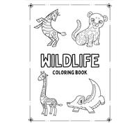 Wildlife colouring book