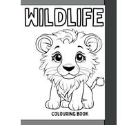 Wildlife colouring book: Land animals