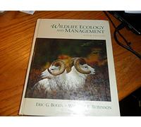 Wildlife Ecology and Management