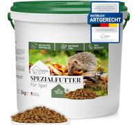 wildlife home Comida para erizos recomendada por ayudas contra erizos, sin cereales, 2 kg, alimento especial para erizos con proteína de insectos para un suministro óptimo de energía, alimento