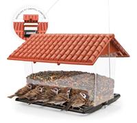 WILDLIFE HOME - Nidera para pájaros Silvestres, comedero para pájaros Silvestres, comedero para pájaros y comederos Resistentes a la Intemperie para jardín y balcón