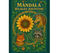 Wildlife Mandala Adventure: A Calming Collection of Wildlife Mandalas & Botanical Designs for Relaxation
