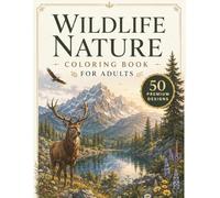 Wildlife Nature Coloring Book for Adults: SubtitleScenic forest, mountain, lake, and animal pages for peaceful nature-inspired relaxation (MeeTHan Sky Relaxation Coloring Collection)